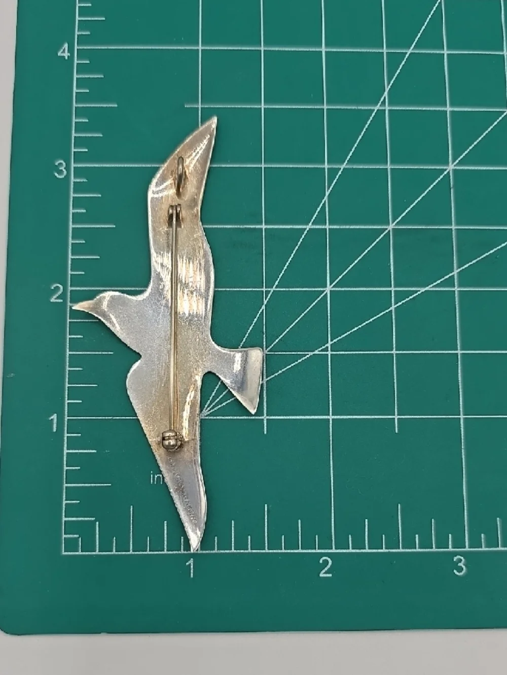 Sterling Silver Seagull Pin Brooch Or Pendant